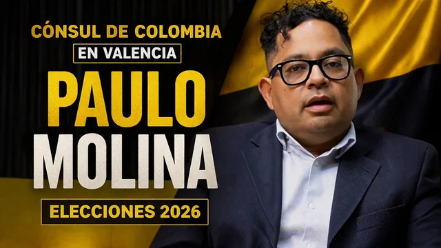 Cónsul de Colombia en Valencia Paulo Molina habla sobre Elecciones 2026 🇨🇴 | Entrevista exclusiva