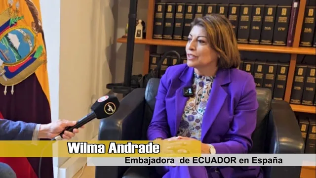 ENTREVISTA CON LA EMBAJADORA DE ECUADOR, WILMA ANDRADE