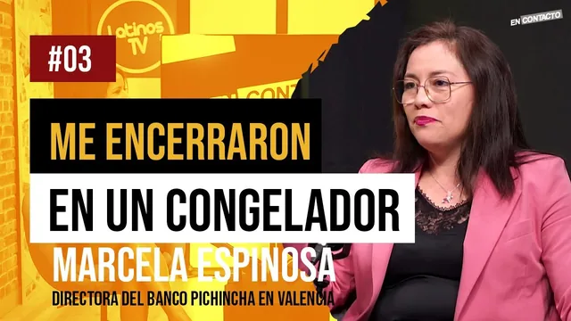 Marcela Espinosa, Directora del Banco Pichincha en Valencia #latinostv #economia #ecuador