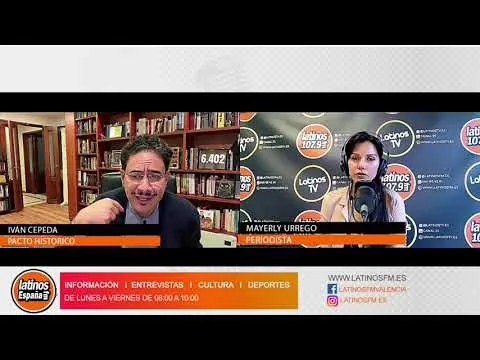 Iván Cepeda en Latinos TV   | Candidato del Pacto Histórico, para la presidencia e Colombia