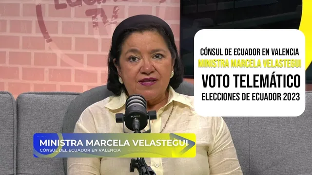 Elecciones Ecuador, Cónsul Ministra Marcela Velastegui #eleccionesecuador2023 #latinostv #voto2023